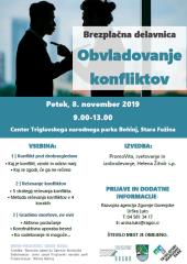 Vabilo - Obvladovanje konfliktov